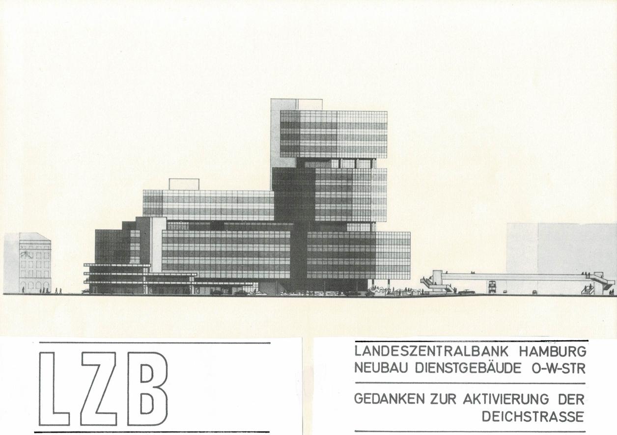 Landeszentralbank mit Brücke, Quelle: Archiv Dietrich Fischer