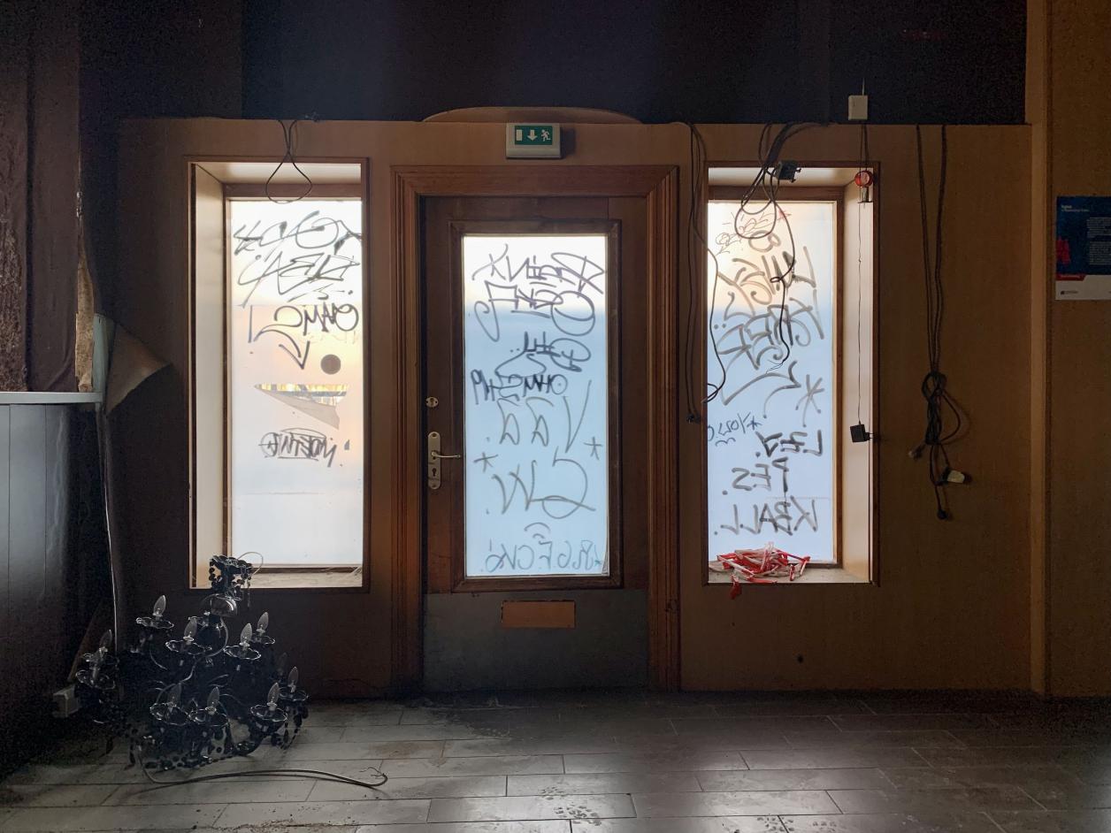 Ehemaliger Club-Eingang, Foto: Kristina Sassenscheidt